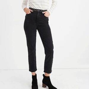 Madewell Classic Straight Jeans in Lunar Wash: Grommet Edition Size 26